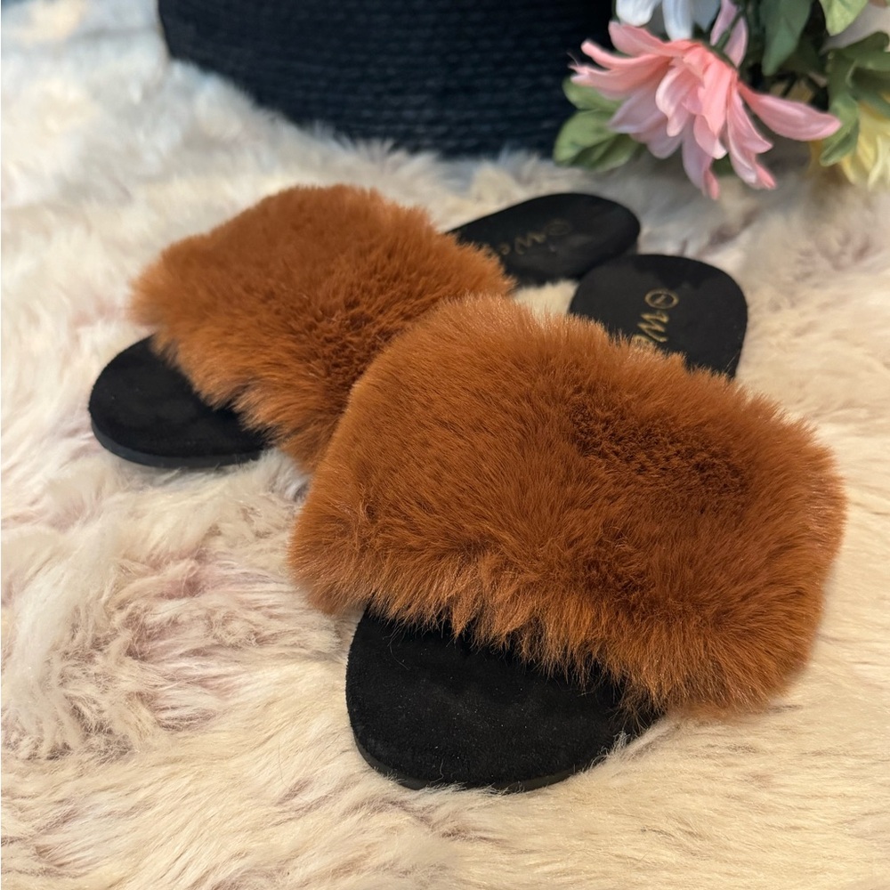 Women's Faux Fur Slide Slippers